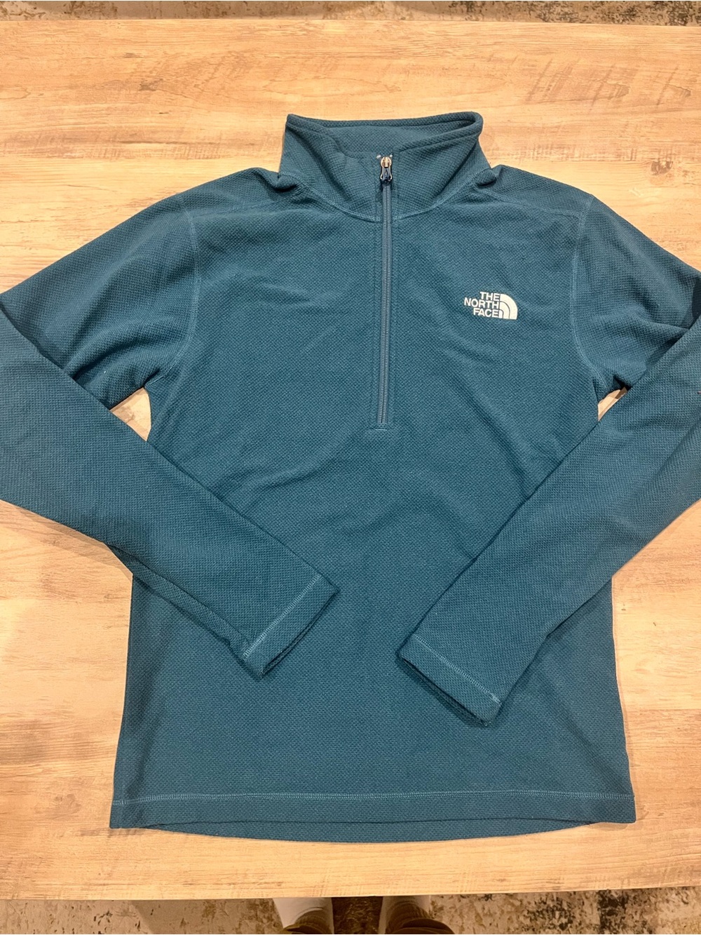 The North Face Teal Fleece Quarter-Zip